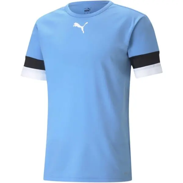 Puma teamRISE Chlapčenské futbalové tričko, svetlomodrá, veľkosť