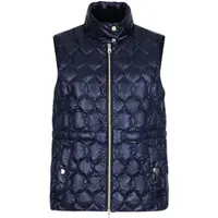 Geox W MYLUSE Dámska páperová vesta, tmavo modrá, veľkosť