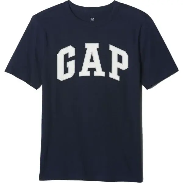 GAP V-BAS LOGO Chlapčenské tričko, tmavo modrá, veľkosť