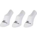 O'Neill FOOTIE ONEILL WHITE 3P Unisex ponožky, biela, veľkosť 39-42