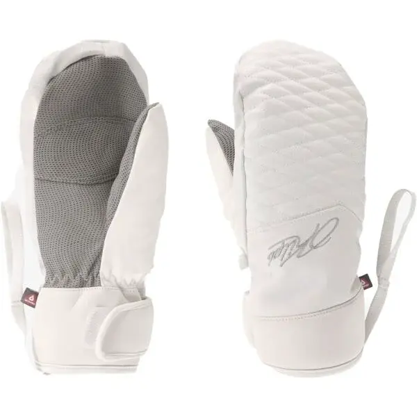 KILPI DEVINE Dámske lyžiarske rukavice, biela, veľkosť
