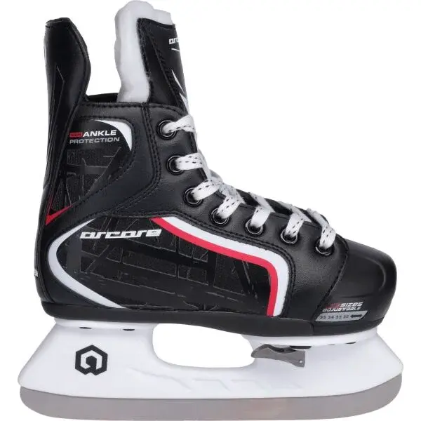 Arcore SHOOTER Chlapčenské ľadové korčule, čierna, veľkosť