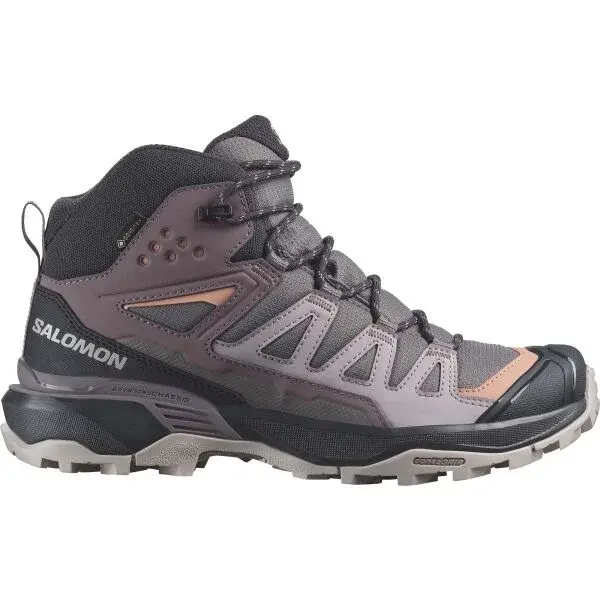 Salomon X ULTRA 360 MID GTX W Dámska treková obuv, fialová, veľkosť 41 1/3
