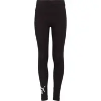 Puma ESSENTIALS NO. 1 LOGO LEGGINGS G Dievčenské legíny, čierna, veľkosť