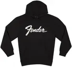 Fender Logo Date Back Hoodie Black L