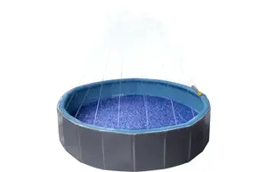 Flamingo bazén/fontána pro psy 80 cm x 80 cm x 20 cm