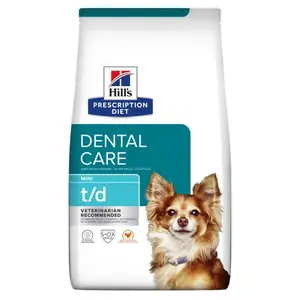 Hill's Prescription Diet t/d Mini Dental Care suché krmivo pro psy 3 kg