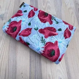 Obal na knihu - Vlčí máky (UNI-M)