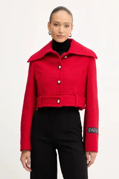 Kabát s prímesou vlny Patou