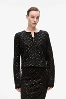 Kardigán s prímesou vlny Karl Lagerfeld