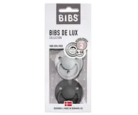 BIBS De Lux Cumlíky z prírodného kaučuku - , veľkosť 2, Cloud/Black 2 ks