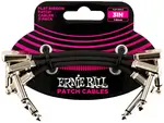 Ernie Ball 3" Flat Ribbon Patch Cable 3-Pack