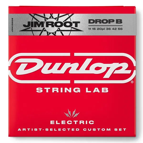 Dunlop Jim Root String Lab Guitar Strings 11-56 Drop B