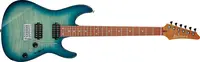 Ibanez AZ24S1F Transparent Turquoise Burst