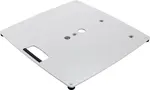 K&M 26716 Base plate L (3 x M20) White