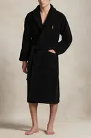 Bavlněný župan Polo Ralph Lauren bílá barva, 714966109