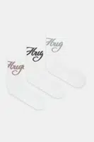 Ponožky HUGO 3-pack bílá barva, 50546384