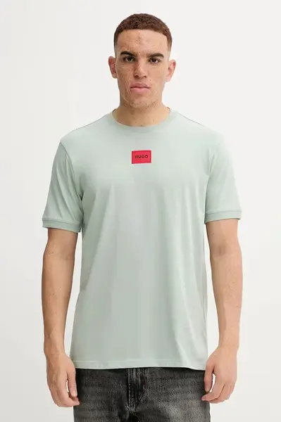 Bavlněné tričko HUGO Diragolino212