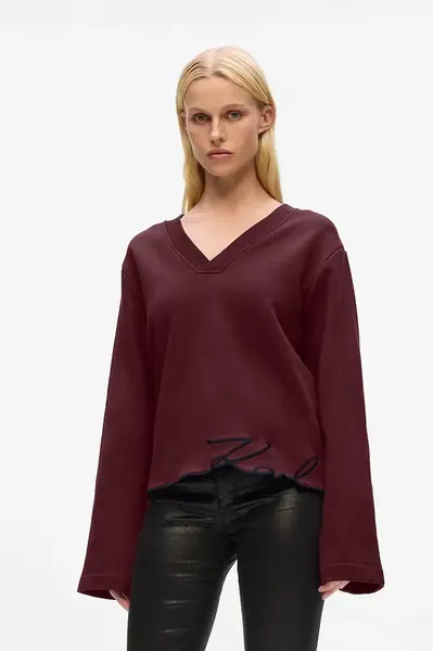 Mikina s bavlnou Karl Lagerfeld