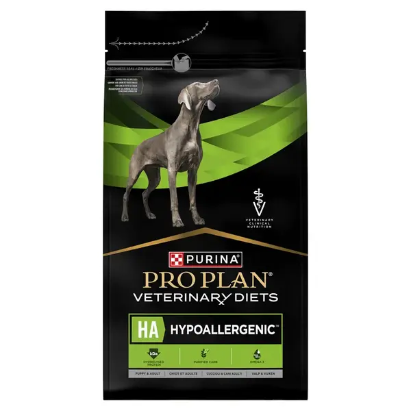 Purina Pro Plan Veterinary Diets Canine HA Hypoalergénne suché krmivo pre psov 3 kg
