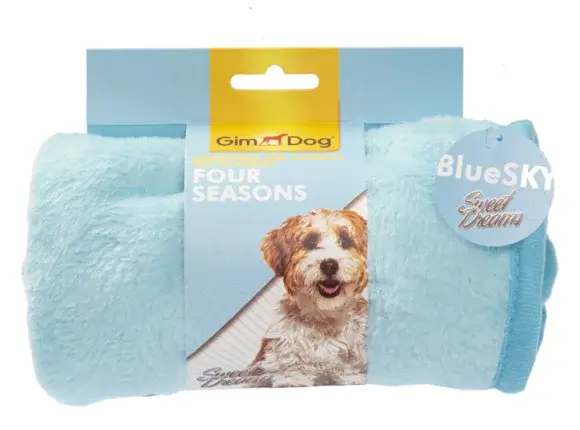 GimDog Four Seasons prostěradlo pro psy modré