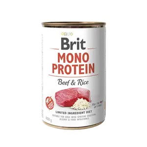 Brit Mono Protein Beef & Rice 24 x 400 g