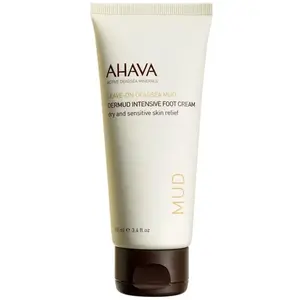 AHAVA Intenzívny bahenný krém na nohy Leave-On Deadsea Mud (Dermud Intensive Foot Cream) 100 ml