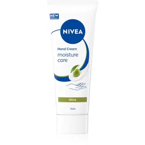 NIVEA Moisture Care Olive hydratačný krém na ruky a nechty 75 ml