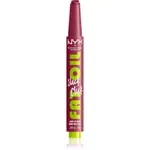 NYX Professional Makeup Fat Oil Slick Click tónovací balzam na pery odtieň In The Drafts 2 g