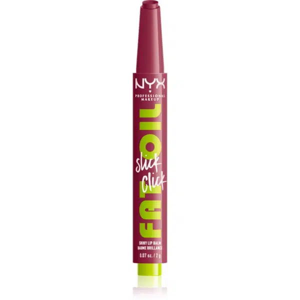 NYX Professional Makeup Fat Oil Slick Click tónovací balzam na pery odtieň In The Drafts 2 g