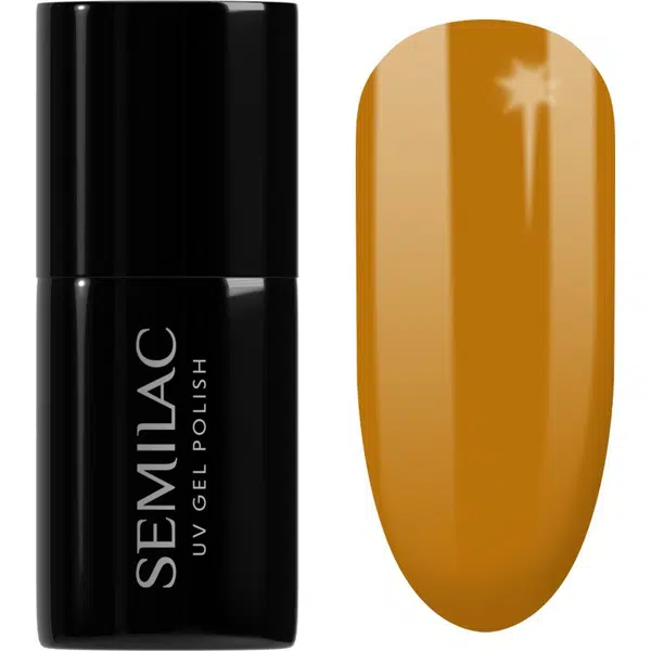 Semilac UV Hybrid WellBeing gélový lak na nechty s použitím UV/LED lampy odtieň 660 Honey Ritual 7 ml