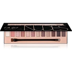 L.A. Girl Cosmetics Beauty Brick Collection paletka očných tieňov odtieň Nudes 12 g