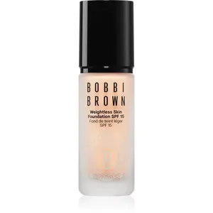 Bobbi Brown Weightless Skin Foundation SPF 15 Mini dlhotrvajúci zmatňujúci make-up s hydratačným účinkom odtieň Warm Porcelain 13 ml