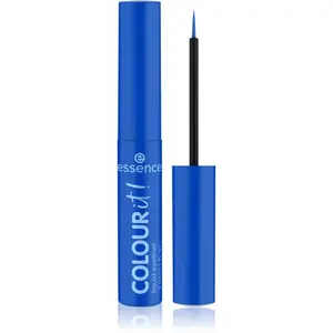 essence COLOUR it! tekuté linky na oči odtieň 01 Royal Blue 3 ml