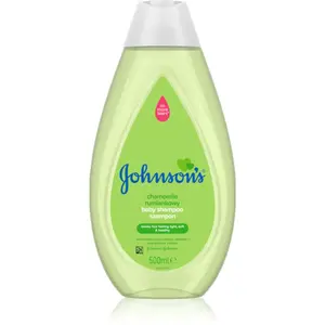 Johnson's® Wash and Bath jemný šampón pre deti od narodenia s harmančekom 500 ml