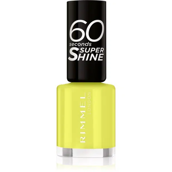 Rimmel 60 Seconds Super Shine lak na nechty odtieň 155 Beach Breeze Please 8 ml