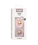 BIBS Boheme cumlíky z prírodného kaučuku, Blossom / Dusky Lilac veľkosť 1, 2 ks