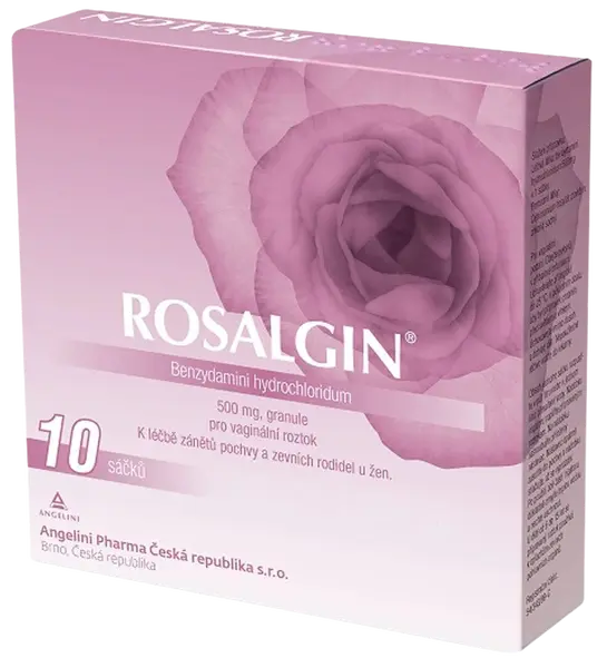 ROSALGIN granulát na vaginálny roztok 10 x 500 mg