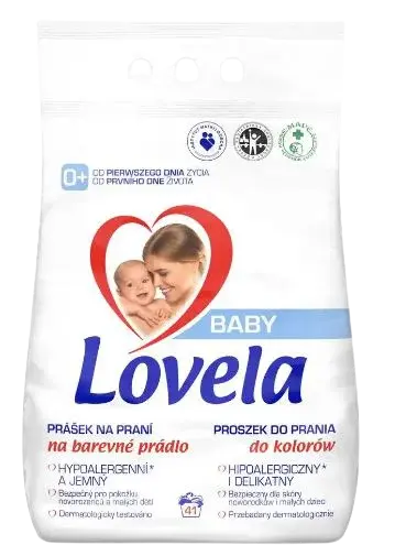 LOVELA Baby Prášok na pranie na farebnú bielizeň 4.1 kg