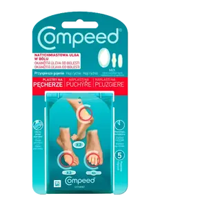 COMPEED Náplasť na pľuzgiere mix 5 ks