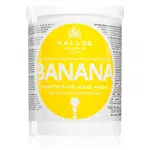 Kallos KJMN Professional Banana posilujúca maska s multivitamínovým komplexom 1000 ml