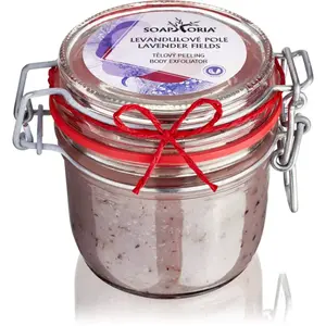 Soaphoria Lavender Fields Body Exfoliator telový peeling 255 ml
