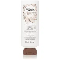 oBoticário Match. Science of Curves bezoplachový kondicionér pre vlnité a kučeravé vlasy 300 ml