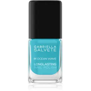 Gabriella Salvete Longlasting Enamel dlhotrvajúci lak na nechty s vysokým leskom odtieň 81 Ocean Wave 11 ml
