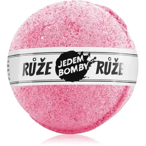 Bohemia Gifts & Cosmetics Jedem Bomby Růže bomba do kúpeľa 110 g