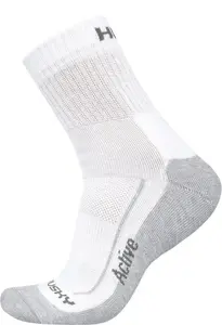 Husky  Active biela, L(41-44) Ponožky
