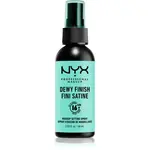 NYX Professional Makeup Makeup Setting Spray Dewy fixačný sprej 02 Dewy Finish / Long Lasting 60 ml