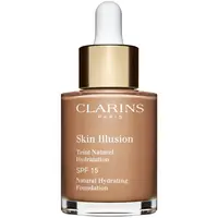Clarins Skin Illusion Natural Hydrating Foundation rozjasňujúci hydratačný make-up SPF 15 odtieň 112.3N Sandalwood 30 ml