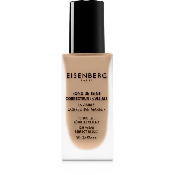 Eisenberg Le Maquillage Fond De Teint Correcteur Invisible make-up pre prirodzený vzhľad SPF 25 odtieň 04 Natural Hâlé / Natural Tan 30 ml