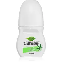 Bione Cosmetics Cannabis antiperspirant roll-on s vôňou kvetín 80 ml